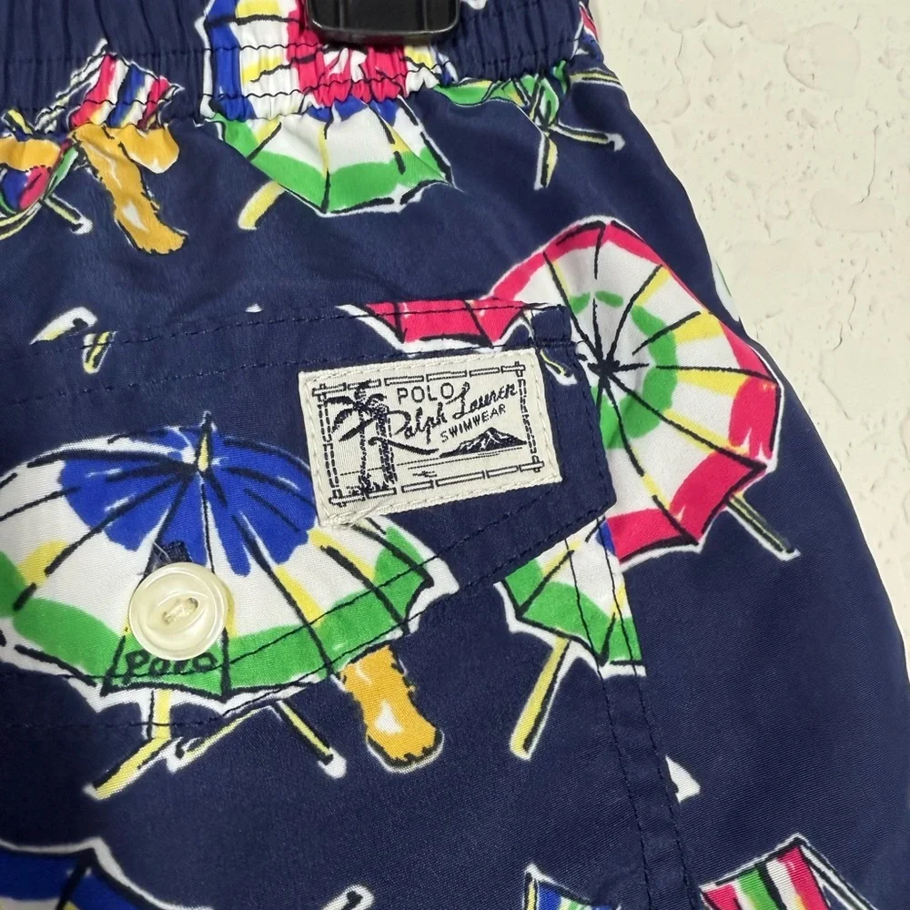 Polo Ralph Lauren Men's Traveler Swim Trunks Size Medium